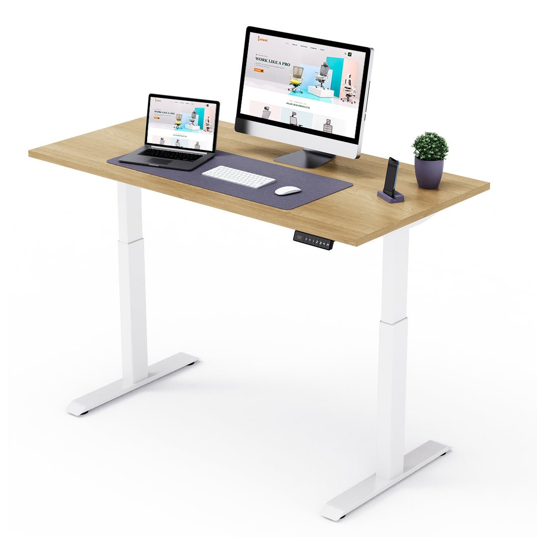 Smartdesks Work from Home Desk, Laminate Finish